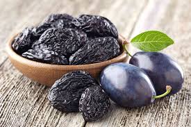 	
Dried prunes