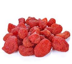 	
Dried strawberry